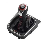 EDPOAQC Compatibile Con Skoda Per Octavia 5 Cambio Manuale A 6 Marce Pomello Del Cambio Con Copri Cuffia Accessori Per Interni Auto(6 Speed)