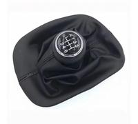 EDPOAQC Compatibile Con VW Per Passat B5 Per Bora Cambio Manuale 5-6 Marce Pomello Del Cambio Con Cuffia Nera Accessori Interni(5 Speed)