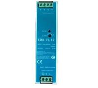 EDR-75-12 Alimentatore switching industriale su guida DIN a uscita singola 12V 75W(EDR-75-24 24V)