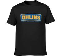 EDrecUTDEA OHLINS T-Shirt Unisex Shirt Mens Black Tee M