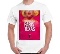 EDrecUTDEA Paris Texas Film 80s Wim Wenders Vinta Poster Retro T Shirt 2247 L