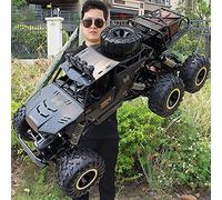 EDSARS Buggy RC all-Terrain, Camion RC A Quattro Motrici A 6 Ruote, Veicolo RC da Arrampicata Ad Alta velocità da 2,4 GHz, Macchinina Ad Assorbimento degli Urti Indipendente, Regali di Compleanno per