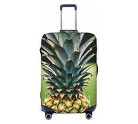 EdsfFehs Be A Pineapple Print - Copertura per valigia, lavabile, leggera, alla moda per una facile identificazione, Nero , S