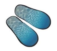 EdsfFehs Pantofole morbide e tranquille con stampa ad acqua, calde e accoglienti, scarpe casual da casa per uomini e donne