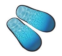 EdsfFehs Pantofole morbide e tranquille con stampa di paesaggi subacquei, calde e accoglienti, scarpe casual da casa per uomini e donne