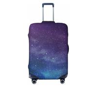 EdsfFehs Universo con stelle Galaxy Interstellar Print valigia cover,lavabile leggero moda per una facile identificazione, Nero , S