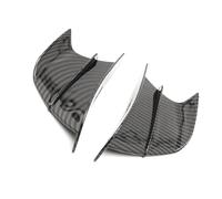 EDSXWUN Ala Aerodinamica per Moto Compatibile con Suzuki per GSXR 600 750 1000 per Vstrom 650 per Burgman 400 650 2 Pezzi Alette Laterali per Moto Aerodinamiche per Kit Deflettori Aria Alari