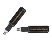 EDSXWUN Lampada Indicatori Moto Coppia M10 Universale Moto 12V Anteriore Indicatori di Direzione Posteriore Lampada DRL Sequenziale Indicatore di Direzione Indicatori di Direzione Luce Accessorio