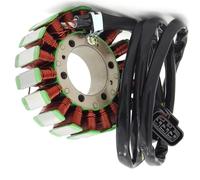 EDSXWUN Poli Fili Statore Magneto Compatibile con Ducati per Diavel 1260 2019 per Monster 821 2018 2019 2020 per Diavel 1200 FL 2018 Bobina Piastra Statore Magnete Moto 26420461A