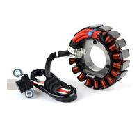 EDSXWUN Poli Fili Statore Magneto Compatibile con YZF-R 125 ABS 2015 2016 2017 2018 per MT-125 ABS 2015 2016 2017 2018 2019 Bobina Magnete Statore Piastra Bobina Moto 3C1-H1410-11