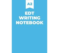 EDT Writing Notebook A2 - ESL Writing Practice for English Learners | EFL Classroom Notebook | Lined English Study Journal | 6 × 9 | 100 Pages