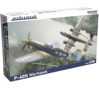 Edualdo 1/48 Weekend Edition USA P-40N Warhawk Plastic Model EDU84210 (Aircraft)
