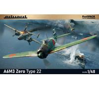 Eduard 1/48 82214 A6M3 Zero Tipo 22 (PROFIPACK) Kit Di Modello