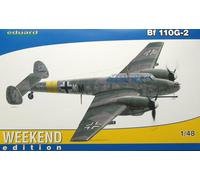 Eduard 1/48 84140 Bf 110G-2 (Weekend Edition) Kit Di Aeroplano In Scala
