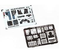 Eduard 1/48 Spazio Douglas A-1J Skyraider Interior 3D Decalcomania Incisione Parti Set (per Tamiya) Modello di Plastica Decalcomania EDU3DL48073