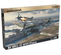 Eduard 1/72 - Pacchetto profilo Bf109G-10 WNF/bersaglio in plastica modello EDU70164 (aereo)