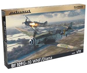 Eduard 1/72 - Pacchetto profilo Bf109G-10 WNF/bersaglio in plastica modello EDU70164 (aereo)