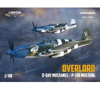 Eduard - overlord d-day mustangs p-51b mustang 1/48 - eduard 11181
