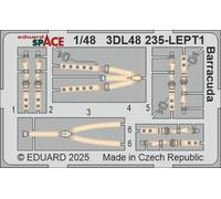 EDUARD 3DL48235 SPAZIO BARRACUDA SPAZIALE (PER KIT TROMBETER) 1/48