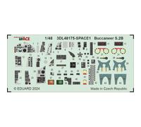 EDUARD 3DL485175 BUCCANEER S.2B SPAZIO 1/48 (SPAZIO PER AIRFIX)