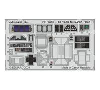 EDUARD 491436 FOTOTAGLIO AEREO MIGLIORAMENTO MIG-29K HOBBY BOSS 1/48