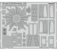 EDUARD 491558 SET FOTO INCISO P-47D RASOIO (PER MINIART) 1/48