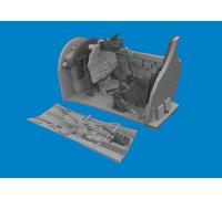 EDUARD 6481096 P-40E STAMPA COCKPIT 1/48 (BRASSINO PER EDUARD)