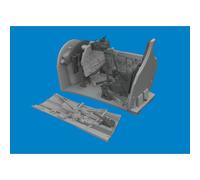 EDUARD 6481096 P-40E STAMPA COCKPIT 1/48 (BRASSINO PER EDUARD)
