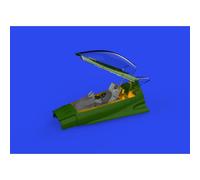 EDUARD 648973 F-16C BLOCCO 52 DAL 1997 STAMPA COCKPIT 1/48 (BRASSINO PER CINE...