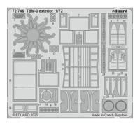 EDUARD 72746 TBM-3 ESTERNO 1/72 (PARTI INCISE CON FOTO PER HOBBY BOSS)