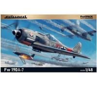 Eduard Plastic Kits 82138 1:48 Fw 190A-7 Flugzeugbausatz Neu
