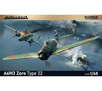 Eduard 82214 Mitsubishi A6M3 Zero Type 22 ProfiPACK Edition 1:48 modellismo