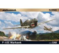 Eduard 1/48 Profile Pack P-40E Plastic Model EDU82241 (aereo)