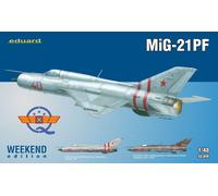 Eduard 84127 Mikoyan-Gurevich MiG-21PF Weekend Edition 1:48 modellismo