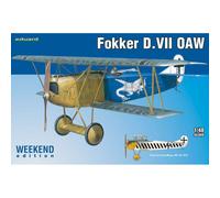 EDUARD 84155 Fokker D.VII Oaw 1/48: Kit Weekend Singola E Preciso Migliore Ch
