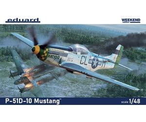 Eduard 84184 North American P-51D-10 Weekend Edition 1:48 modellismo