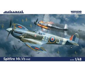 Eduard 84186 Supermarine Spitfire Mk.Vb mid Weekend Edition 1:48 modellismo