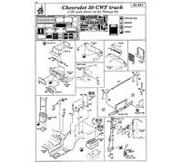 Eduard Accessories 35251 - Kit per modellismo Chevrolet 30 CWT