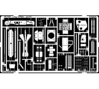 Eduard Accessories- Set di Accessori per modellismo, Jeep Willys MB 1/4t 4x4 Camion, 35347