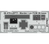 Eduard Accessories 36470 - 1:3 5 Marder I On Fcm 36 Base 1/35 per Icm - Nuovo