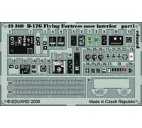 Eduard Accessories 49360 - 1:48 B-17G Flying Fortezza Naso Interni Per Revell/M