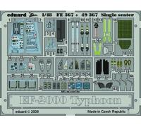 Eduard Accessories 49367 - 1:48 Ef-2000 Typhoon Single Sedili Per Revell Kit
