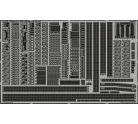 Eduard Accessories 53036 - 1:3 50 Bismarck Railings And Turrets Per Revell