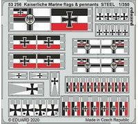 Eduard Accessories 53256 - 1:3 50 Kaiserlische Marino Bandiere & Pennants Steel