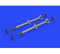 Eduard Accessories 632133 - 1:3 2 AIM-120C Amraam - Nuovo