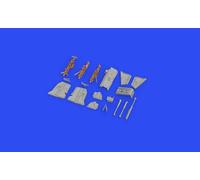 Eduard Accessories 648700 - 1:48 F-4B Undercarriage Legs Bronzo, per Tamiya- Neu