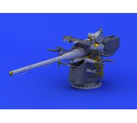 Eduard Accessories 672053 - 1:72 German Submarine 10,5cm Gun Per Revell - Resina