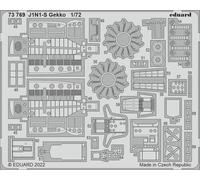 Eduard Accessories 73769 -1:72 J1N1-S Gekko 1/72 - Nuovo