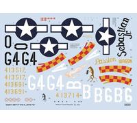 Eduard Accessories D32011 - 1:3 2 P-51D-5 " 357th Fg " 1/32 per Tamiya/Revell