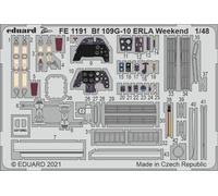 Eduard Accessories FE1191 - 1:48 Bf 109G-10 Erla Fine Settimana 1/48 per - Nuovo